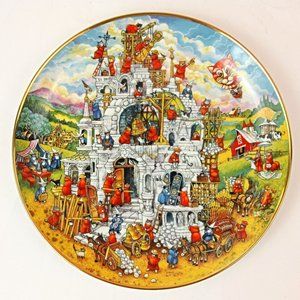 Bill Bell Sense of Purpose Franklin Mint Cats Limited Ed Decorative Plate Dish